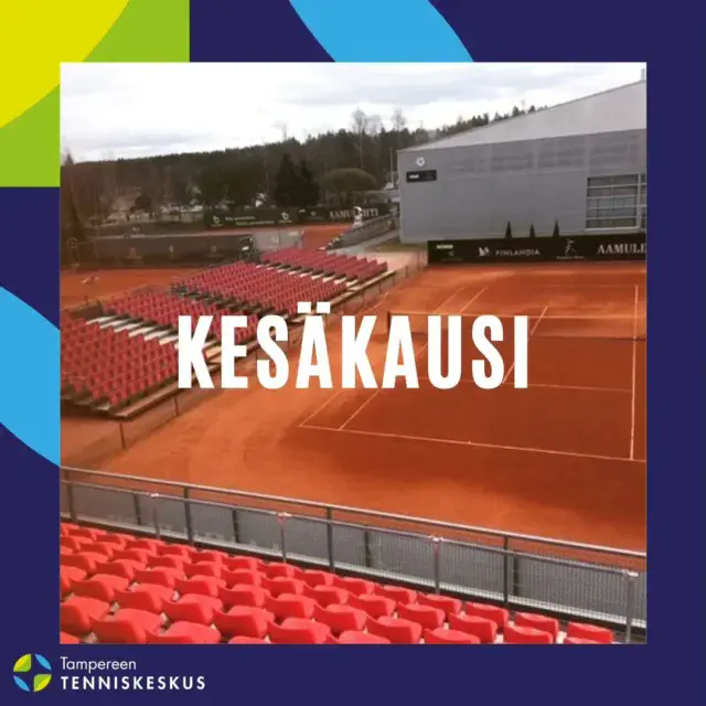 Tenniskeskuksen sisäkauden viimeinen viikko alkoi tänään ja maanantaina 27.5.2024 alkaa kesäkausi!☀️

Kesäkausi: 27.5.-11.8.2024.

Kesäkauden aukioloajat:

ma-pe 8.00-22.00
la 8.00-20.00
su 9.00-22.00

(kaikki poikkeukselliset aukioloajat nettisivuilla)

Myös sisäkauden vakiovuorot ovat vielä tämän viikon voimassa ja jatkuvat automaattisesti sitten seuraavalla sisäkaudella 12.8.2024, ellei vuoroa irtisanota. 

Mikäli vielä haluat kesäkaudelle vakiovuoron ole yhteydessä sähköpostilla: tenniskeskus@tampereentenniskeskus.fi